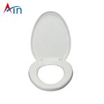 Modern Slow Down Close Sanitary Toilet Seat Covers , Auto Elongated Lid Cover