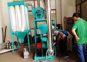 China 100 Mesh Plastic Pulverizer Machine Compact Structure Abrasion Resistance factory