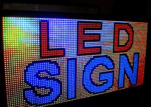 China High Brightness SMD 3 In RGB 1 P6 LED Digital Signage Outdoor SMD LED Display factory