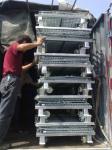 Low carbon Steel metal cages , Loading capacity 1000 - 3000kg