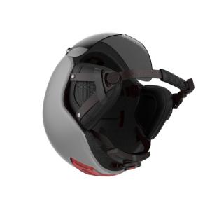 China Half Open FCC Grey Smart Cycle Helmets With Turn Signals factory