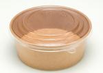 Disposable kraft paper bowl takeaway fast food container microwave safe bowls