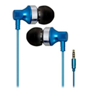 China Blue metal high quanlity stereo earphone factory