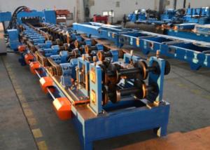 China 380V 50Hz Metal Roll Forming Equipment , C Z Purlin Roll Former High Intensity Operation factory