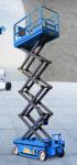 Rough Terrain Scissor Lift , Hydraulic / Electric Motor Lift Drive Mobile