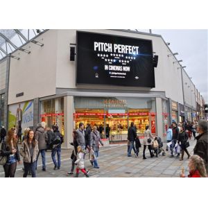 China SMD3535 P10 6500cd/sqm LED Advertising Screens For Train Station on sale