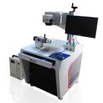 50w Fiber Laser Marking Machine 200x200mm Fiber Laser Engraving Machine On Metal