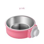 Plastic Pet Feeder Bowls Attach Crate Bowls For Cat Dog Cages