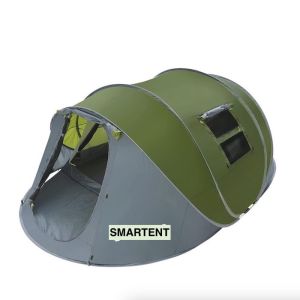 China Lightweight Folding Waterproof 4-6 Person Pop Up Camping Tent With Dual Doors And Ventilation Mesh Windows on sale China Lightweight Folding Waterproof 4-6 Person Pop Up Camping Tent With Dual Doors And Ventilation Mesh Windows on sale