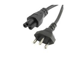 China Home Application C13 PVC Brazil Black Power Cord With 3 Pin Plug factory