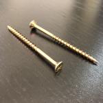DIN7505 Zinc Plated Wood Deck Screws Countersunk Head Steel M4.0 x 75MM