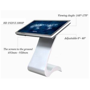 Smart Split Interactive Touch Screen Kiosk 42 Inch ads player
