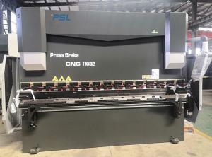 China 110 Ton CNC Hydraulic Press Brake Delem Da53t Da58t 66t Delem Cybelec 4+1 6+1 Axis factory