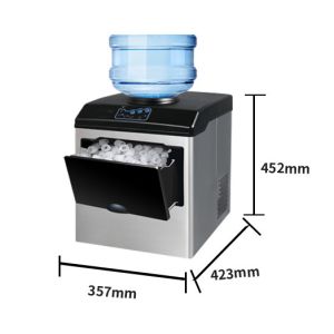 Electric Ice Maker Machine Commercial Home Small Mini 25kg Countertop Bullet