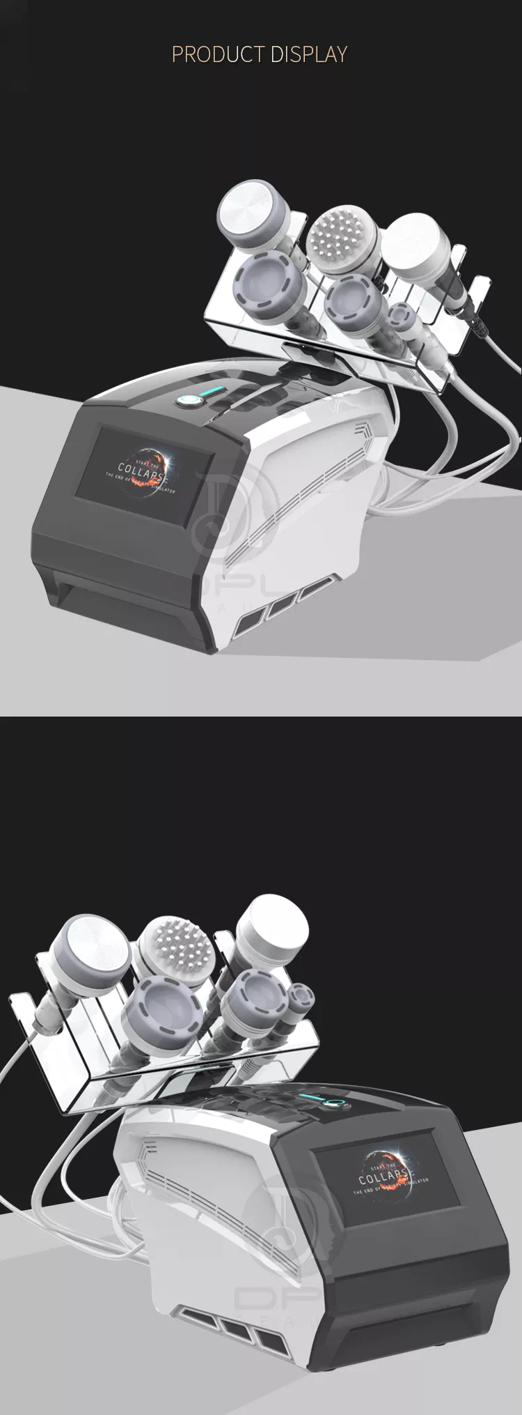 Portable Weight Loss Ultrasonic Vacuum System Rf Slimming Cavitation Machine 80k Lipo Laser