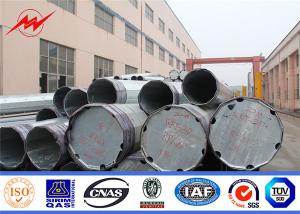China Custom Galvanized Steel Utility Pole In Power Distribution Equipment factory