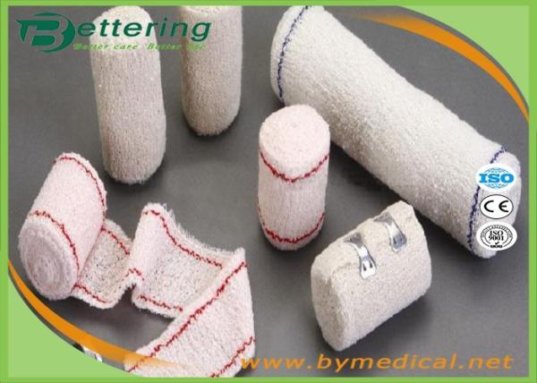 Medical Elastic Cotton Crepe Bandages Non sterile Surgical Elastic Bandage with