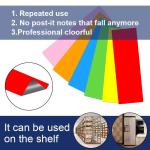 Colored Writable Magnetic Whiteboard Stickers Dry Erase Magnetic Labels SGS