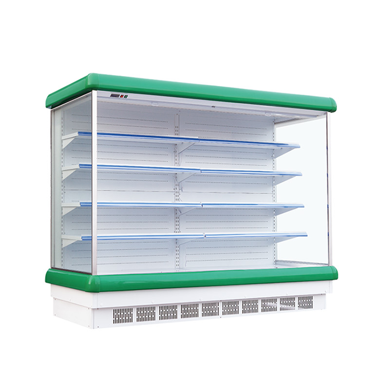 China Supermarket 4 Layers Vertical Open Display Chiller on sale