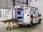 Emergency Ambulance Car With Euro 5 Emission Standard Curb Weight 2970 Kg