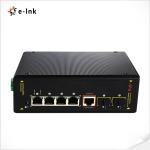 Unmanaged Industrial 4-port 10/100/1000T UPoE (60W high Power) + 2-port 1000X