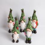 Fade Resistant Polyresin Garden Ornaments Lightweight Gnome Resin Home Decor