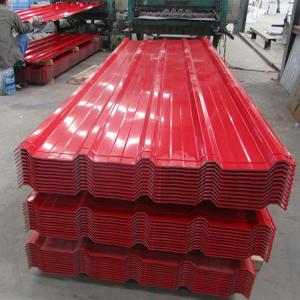 China PPGI Steel Roofing Sheets 700mm Galvanized Coating factory