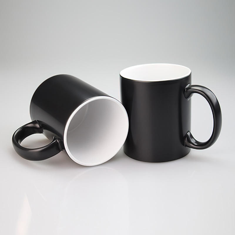Ceramic Sublimation 11oz Mugs Full Color Changing For Heat Transfer Printing