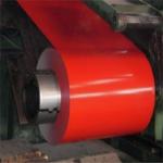 0.48mm Thickness Red Prepainted Galvalume Steel Coil For Roofing G550 AZ120