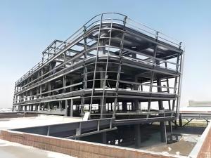China Multi-Storey Commercial Steel Building Construction Anti Seismic factory