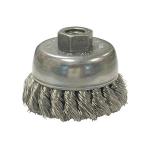 Polishing Angle Grinder Twist Knot Wire Brush Removing Stain For Grinding