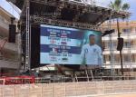 Large Led Stage Curtain Screen P2.9 Mobile Led Screen Hire For Events