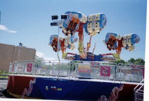 China amusement park equipment energy storm ride energy claw ride factory