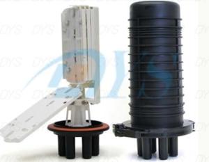 China 5 Ports Fiber Optic Splice Closure 10-60mm Quick Open Clamped For Non - Ribbon Fibers factory