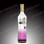 Cap Sealing Metal Label 700mL Glass Spirit Bottles