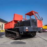 12 Ton Mud Road Tracked Diesel Crawler Dumper Truck Engine Powered Engineering