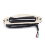 Hot Rail Mini Humbucker Pickup Ceramic Chrome Yellow Pearl Pickup Ring N5.8K/B11