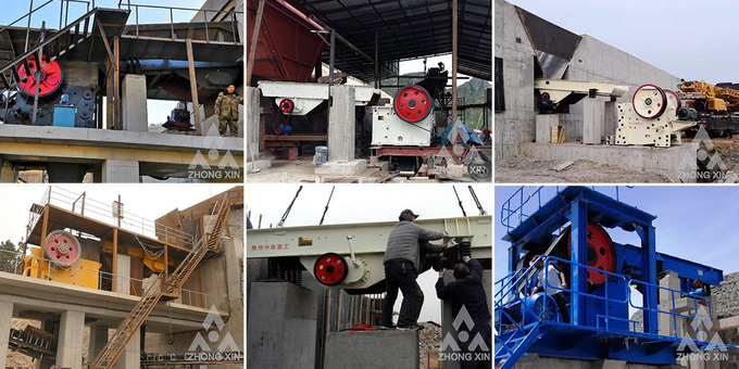 Gravel Ore Vibrating Feeder Machine For 200-250TPH Stone Crushing Plant