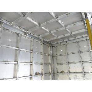 High Precise Aluminum Template Frame Covers , Industrial Aluminium Extrusion