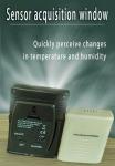 Indoor Electronic Thermo Hygrometer Sensor Meter -40 To 60 ° C Outdoor