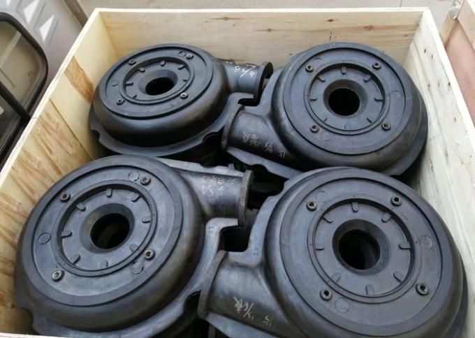 Centrifugal Industrial Horizontal Rubber Sump Slurry Pump Wet End Spare Parts Rear Liner Plate 0