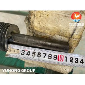 A179 Finned Tube Heat Exchanger Tube AL 1060 Fin L Type Extruded Embeded Type