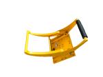 Add Friction Rubber Plate Car Parking Blocker Electrostatic Spraying