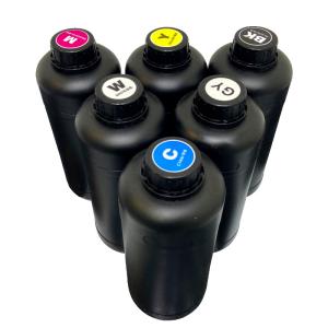 China Auto Machine Printing UV DTF Transfer Film For Eps UV Printer Ink 500ml/1000ml Vanish factory