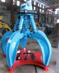 Excavator Hydraulic Orange Peel Grab With 360 Degree Rotation For PC200 CAT320D