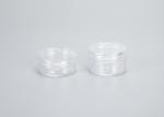 Cosmetic Lotion Cream Clear Round Containers With Lid 10g 15g 30g