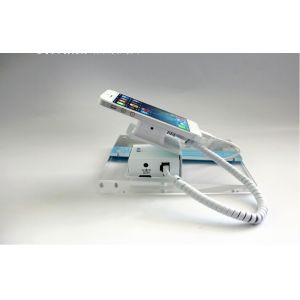 COMER security anti-theft locking devices Cell phone alarm stand with acrylic