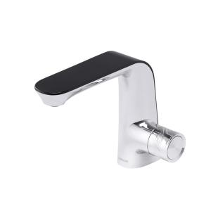 China Deck Mounted Chrome Basin Mixer Faucet 217mm Height factory