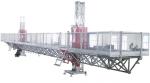 Construction Aerial Mast Climbing Work Platform / Twin Mast Climbing Equipment