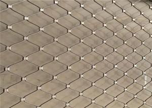 China Anti Corrosion Zoo Bird Cage Protecting Mesh 304 316 Stainless Steel Clasp factory